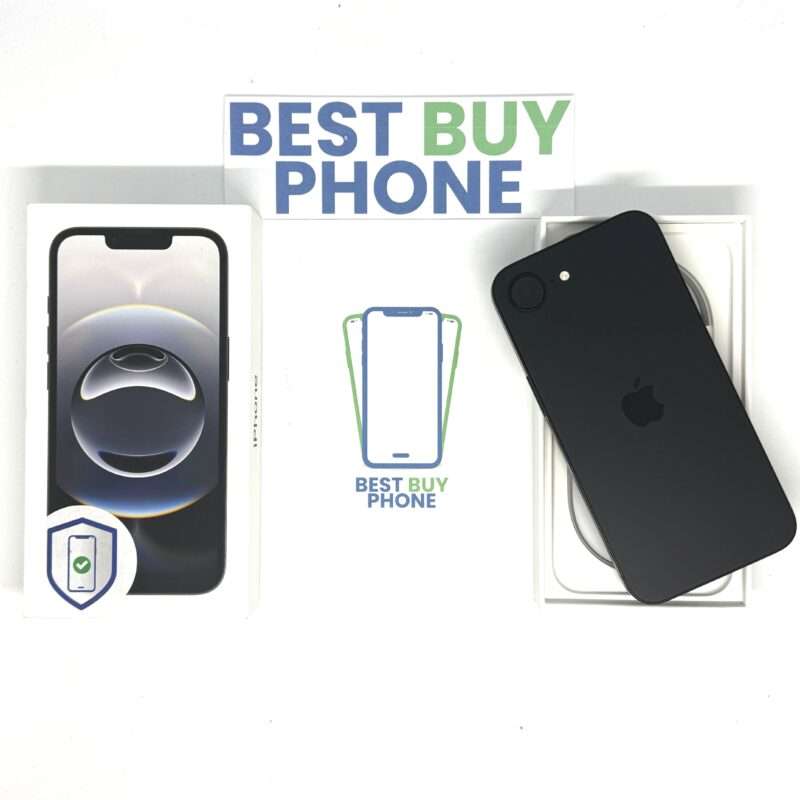 iPhone 16E 256GB zwart /zeer net /100% batt /garantie