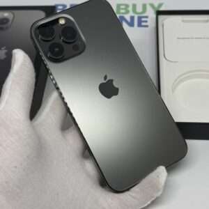 iPhone 13 Pro Max 256GB grijs /krasvrij /93% batt /garantie