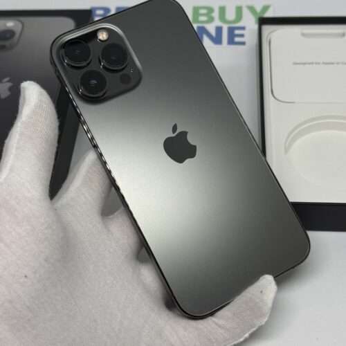 iPhone 13 Pro Max 256GB grijs /krasvrij /93% batt /garantie