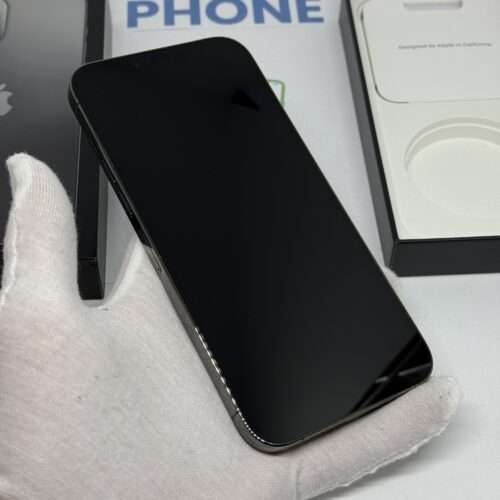 iPhone 13 Pro Max 256GB grijs /krasvrij /93% batt /garantie