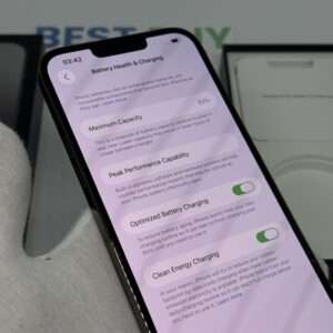 iPhone 13 Pro Max 256GB grijs /krasvrij /93% batt /garantie