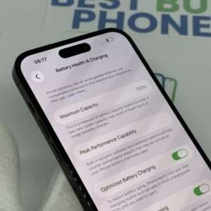 iPhone 14 Pro Max 256GB zwart /zeer net /100% batt /garantie