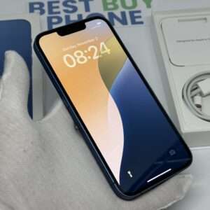 iPhone 13 128GB blauw /krasvrij /96% batt /garantie