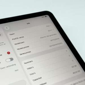 IMG_1653 iPad Air 4e 64GB blauw /94% batt /zichtbaar gebruikt /garantie