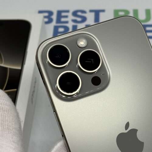 iPhone 16 Pro Max 512GB naturel /99% batt /kras vrij scherm /garantie