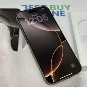 iPhone 16 Pro Max 512GB naturel /99% batt /kras vrij scherm /garantie