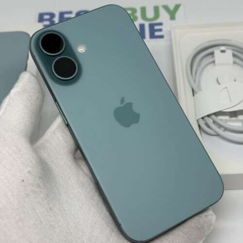 IMG_1707 iPhone 16 256GB blauw /zeer net /99% batt /garantie