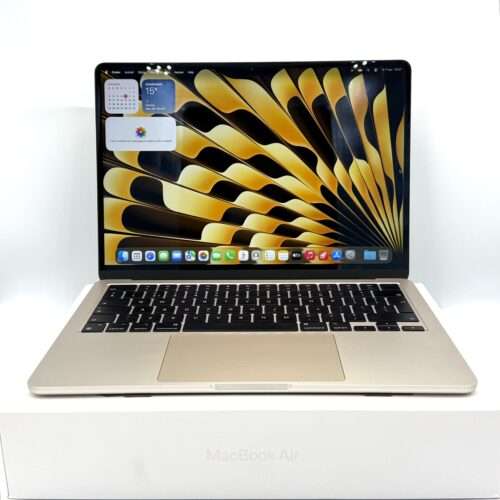 IMG_1784 MacBook Air 13' M2 256GB starlight /krasvrij /93% batt /garantie