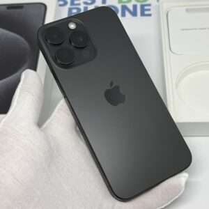 IMG_1799 iPhone 15 Pro Max 256GB zwart /zeer net /87% batt /garantie