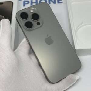 iPhone 15 Pro 128GB naturel /zeer net /88% batt /garantie