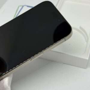 iPhone 15 Pro 128GB naturel /zeer net /88% batt /garantie