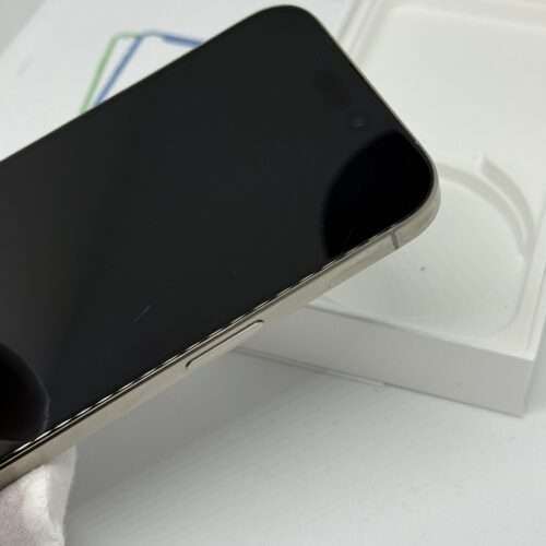 iPhone 15 Pro 128GB naturel /zeer net /88% batt /garantie