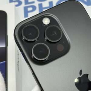 iPhone 16 Pro 128GB zwart /krasvrij /100% batt /garantie