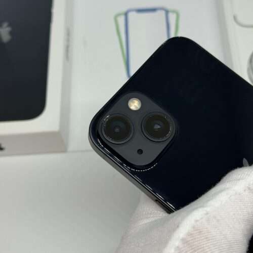 iPhone 13 128GB zwart /krasvrij scherm /100% batt /garantie