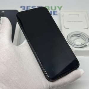 iPhone 13 128GB zwart /krasvrij scherm /100% batt /garantie