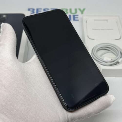 iPhone 13 128GB zwart /krasvrij scherm /100% batt /garantie