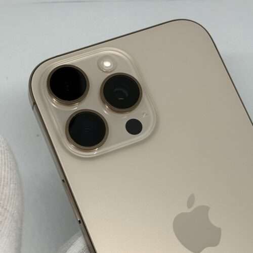 iPhone 16 Pro Max 256GB goud /zeer net /91% batt /garantie