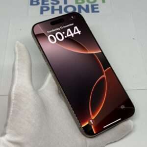 iPhone 16 Pro Max 256GB goud /zeer net /91% batt /garantie