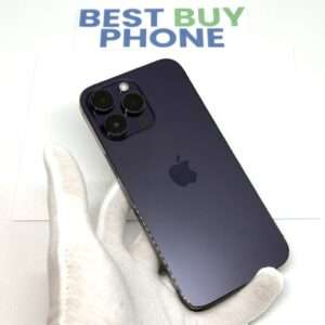 iPhone 14 Pro Max 256GB paars /kras vrij glas /87% batt /garantie