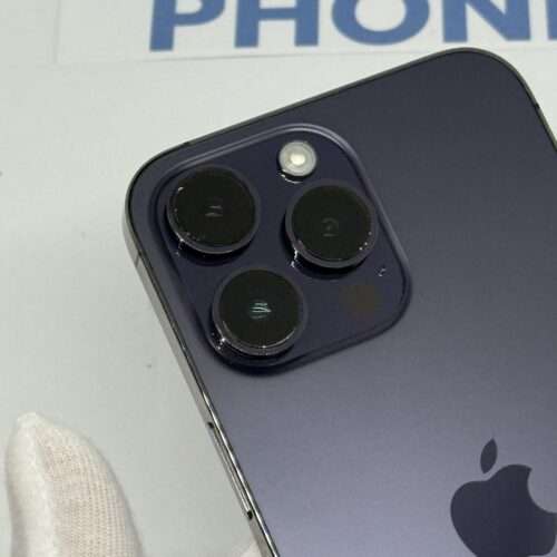 iPhone 14 Pro Max 256GB paars /kras vrij glas /87% batt /garantie