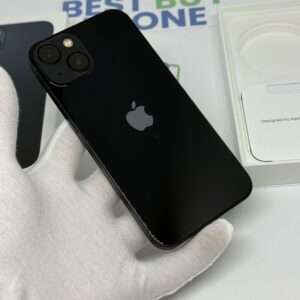 iPhone 13 128GB zwart /zeer net /96% batt /garantie