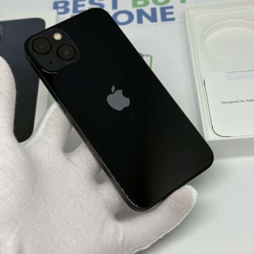 iPhone 13 128GB zwart /zeer net /96% batt /garantie