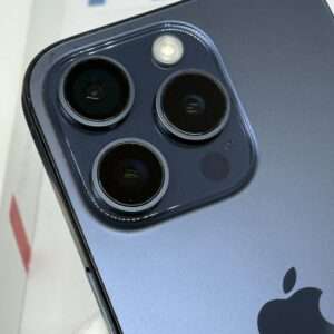 iPhone 15 Pro 256GB blauw /zeer net /85% batt /garantie