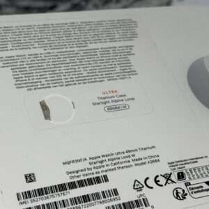 Apple Watch Ultra 1 alpine loop /krasvrij /98% batt /garantie