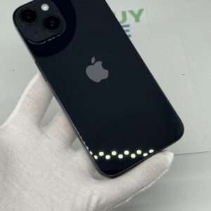 iPhone 14 128GB zwart /krasvrij /97% batt /garantie