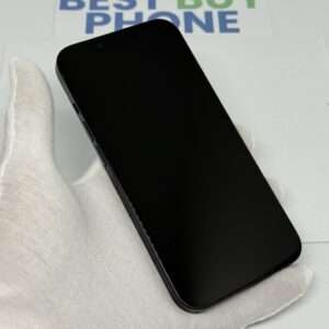 iPhone 14 128GB zwart /krasvrij /97% batt /garantie