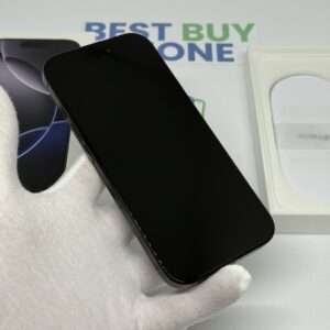 iPhone 16 Pro 128GB zwart /zeet net /92% batt /garantie