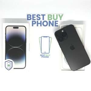 iPhone 14 Pro Max 128GB zwart /krasvrij /100% batt /garantie