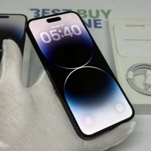 iPhone 14 Pro Max 128GB zwart /krasvrij /100% batt /garantie