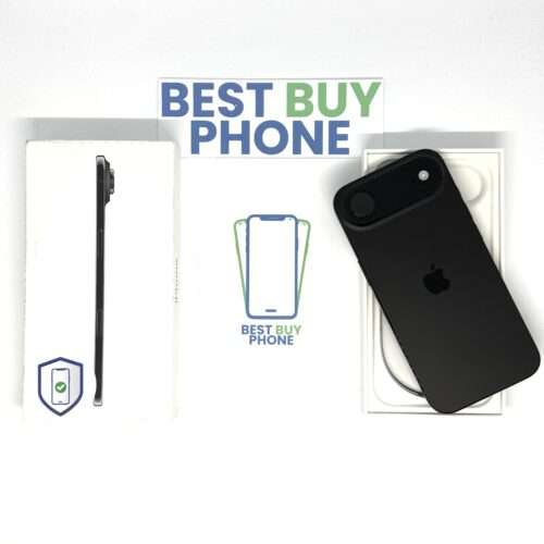 iPhone Air 256GB zwart /krasvrij /100% batt /garantie