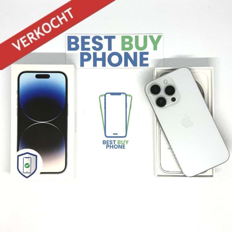 iPhone 14 Pro 1TB zilver /ongebruikt + 12 maanden garantie