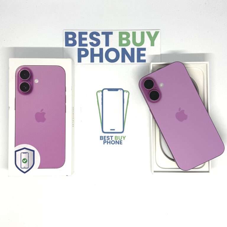 iPhone 16 128GB roze /krasvrij /100% batt /garantie