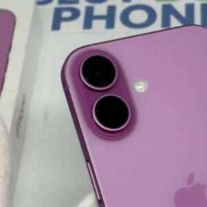 iPhone 16 128GB roze /krasvrij /100% batt /garantie