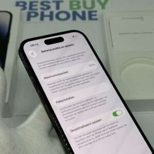iPhone 14 Pro 128GB zwart /zeer net /100% batt /garantie