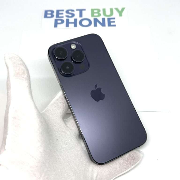 iPhone 14 Pro 512GB paars /krasvrij glas /89% batt /garantie