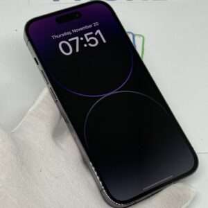 iPhone 14 Pro 512GB paars /krasvrij glas /89% batt /garantie