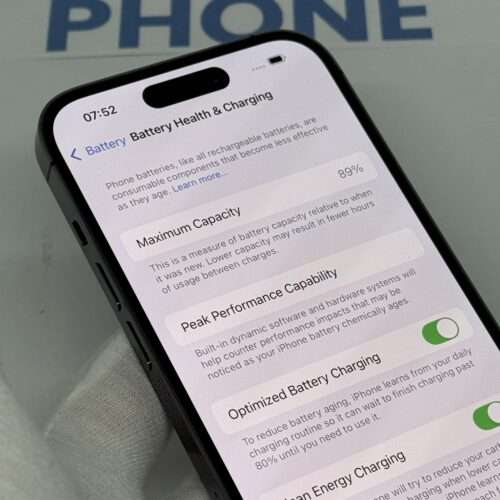 iPhone 14 Pro 512GB paars /krasvrij glas /89% batt /garantie