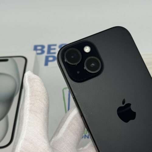 iPhone 15 128GB zwart /91% batt /licht gebruikt /garantie
