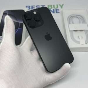 IMG_2345 2 iPhone 16 Pro 128GB zwart /98% batt /zeer net /garantie