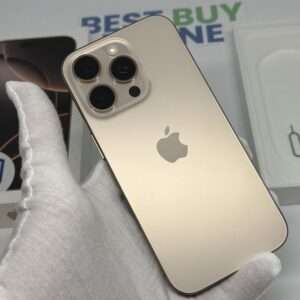 IMG_2355 iPhone 16 Pro 256GB goud /100% batt /zeer net /garantie