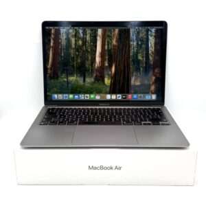 IMG_2375 MacBook Air M1 256GB grijs /zeer net /89% batt /garantie