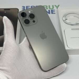 iPhone 15 Pro Max 256GB naturel /kras vrij /94% batt /garantie