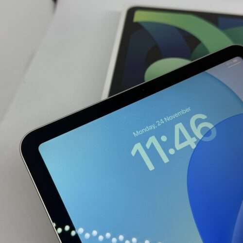 iPad Air 4e 256GB groen /krasvrij /88% batt /garantie