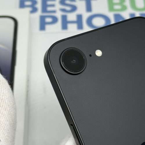 iPhone 16E 256GB zwart /zeer net /100% batt /garantie