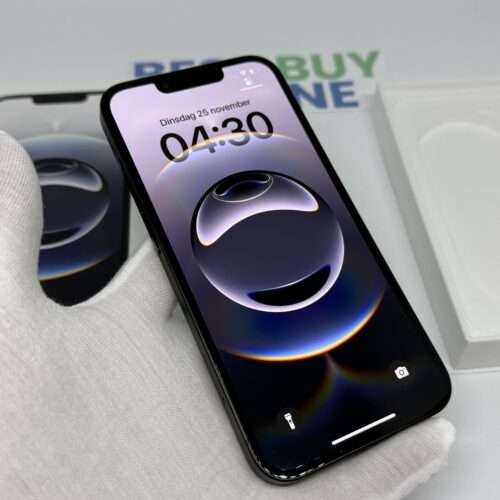 iPhone 16E 256GB zwart /zeer net /100% batt /garantie