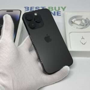 iPhone 14 Pro 256GB zwart /krasvrij /90% batt /garantie